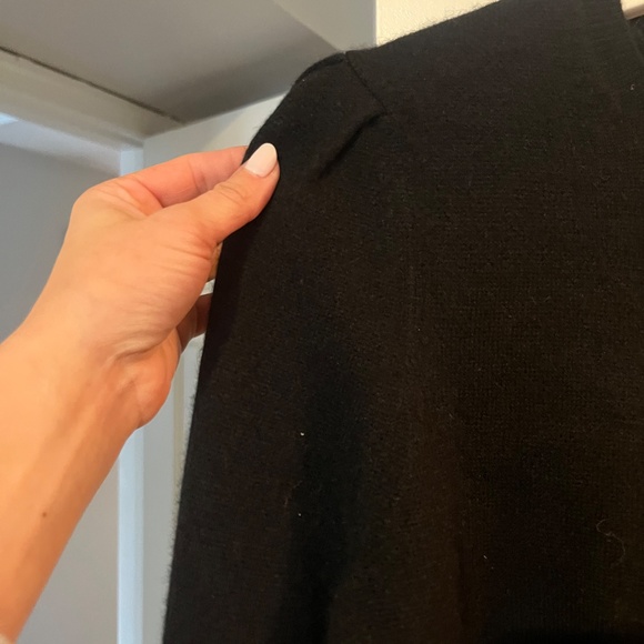 Aqua Cashmere Top Small Black - Picture 2 of 3